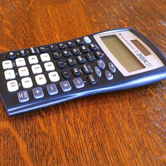 Calculator Solar Texas Instruments Math Scientific 2-Line TI-30X IIS Black Desk - Picture 16 of 16